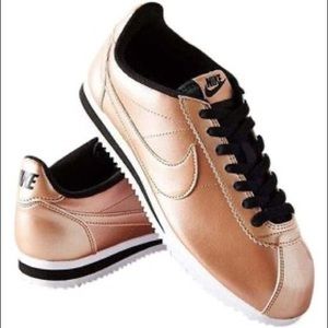 Nike Cortez Sneakers In Rose Gold Limited Edition U.S. Size 11